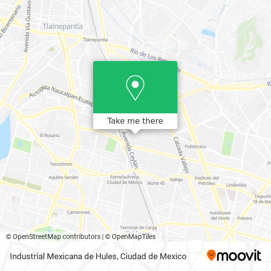 Industrial Mexicana de Hules map