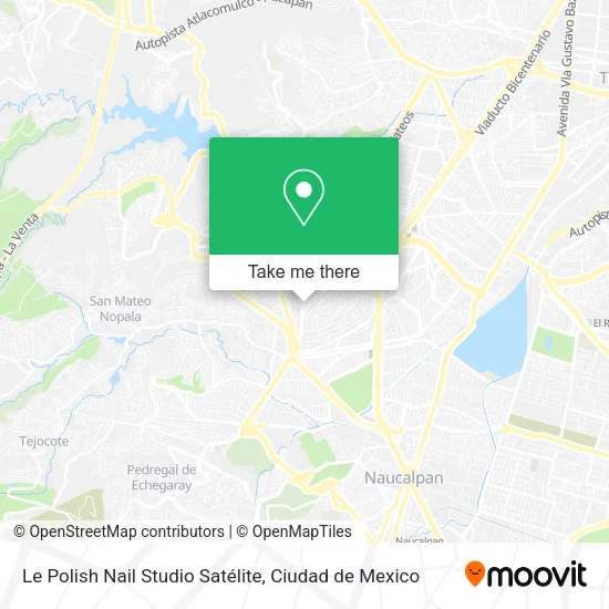 Mapa de Le Polish Nail Studio Satélite