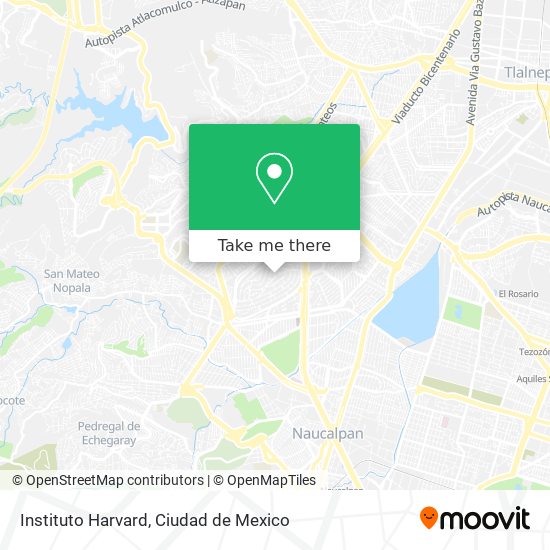 Mapa de Instituto Harvard