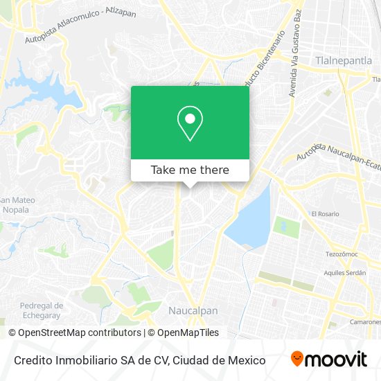 Mapa de Credito Inmobiliario SA de CV