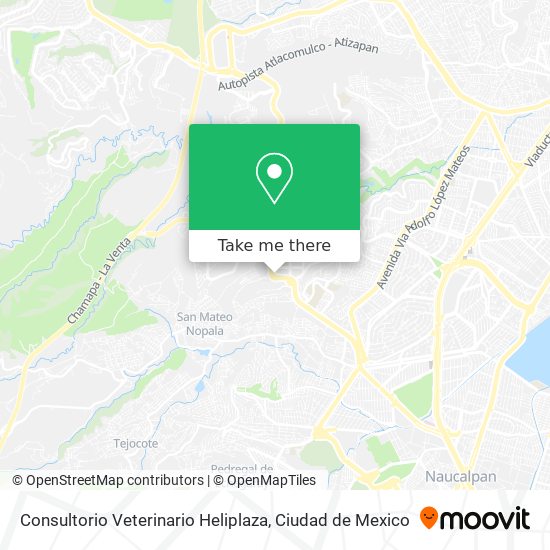 Consultorio Veterinario Heliplaza map