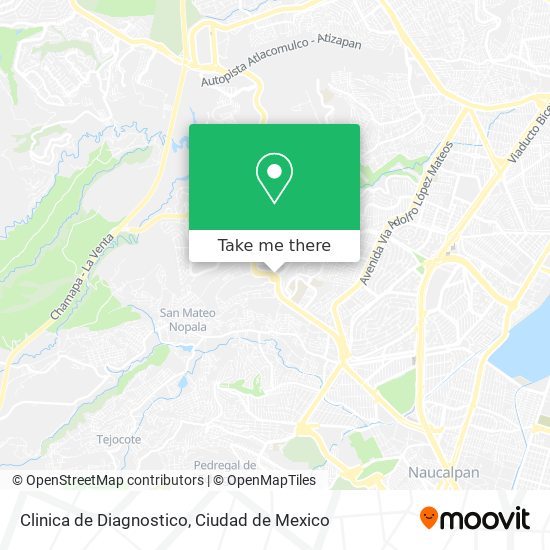 Clinica de Diagnostico map