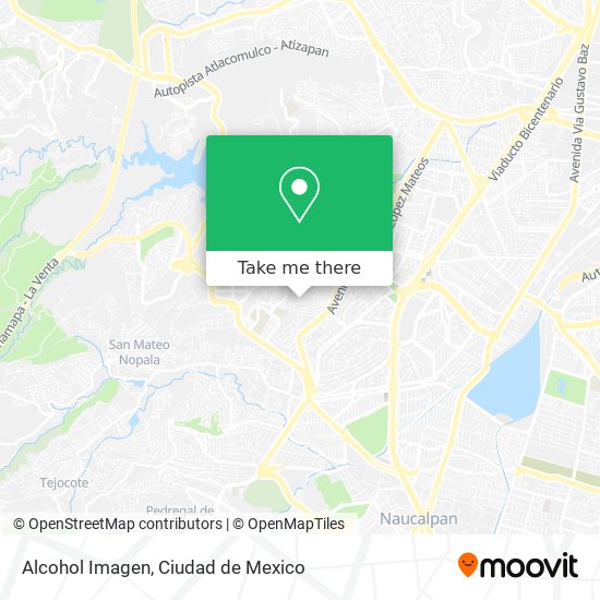 Alcohol Imagen map