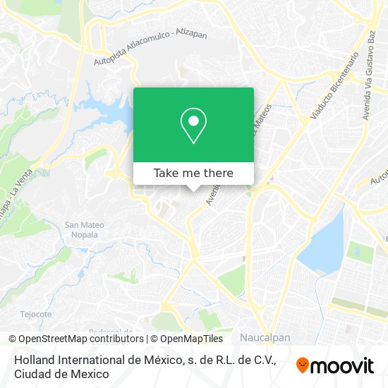 Holland International de México, s. de R.L. de C.V. map