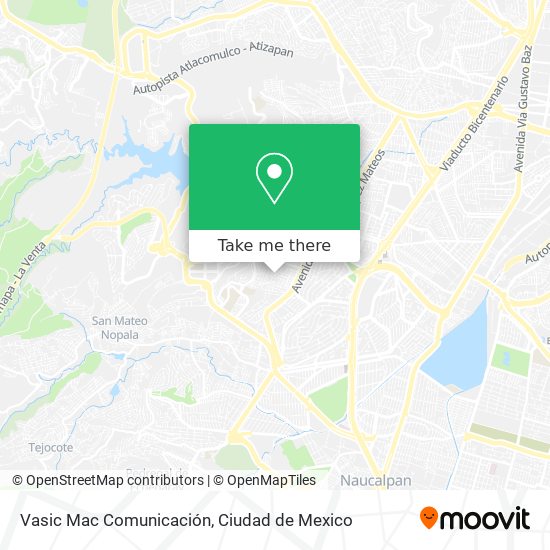 Vasic Mac Comunicación map