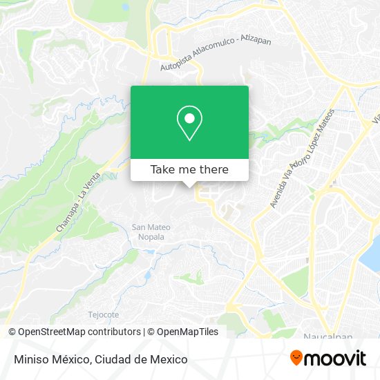 Miniso México map