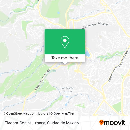 Eleonor Cocina Urbana map