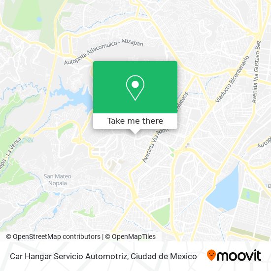 Car Hangar Servicio Automotriz map