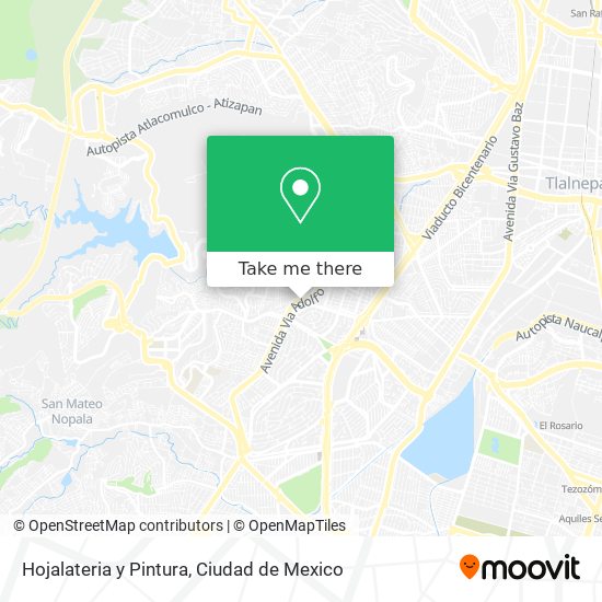 Hojalateria y Pintura map
