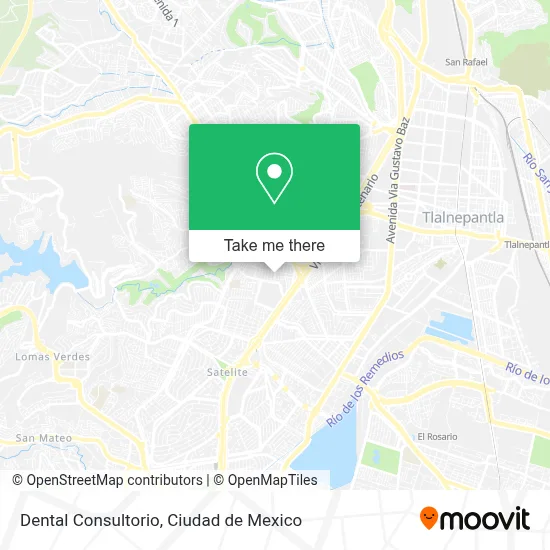 Consultorio Dental map