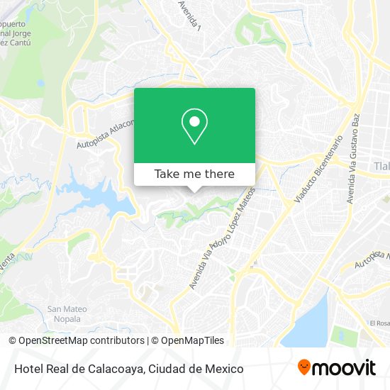 Mapa de Hotel Real de Calacoaya