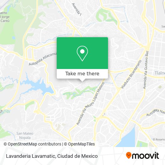 Lavanderia Lavamatic map