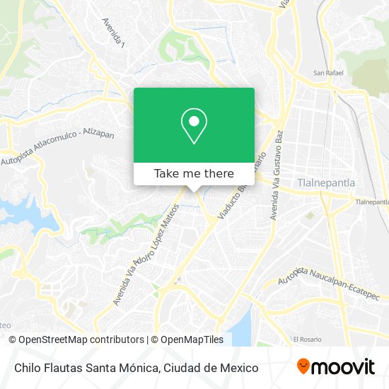 Chilo Flautas Santa Mónica map