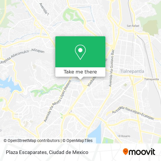 Plaza Escaparates map