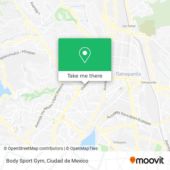 Body Sport Gym map