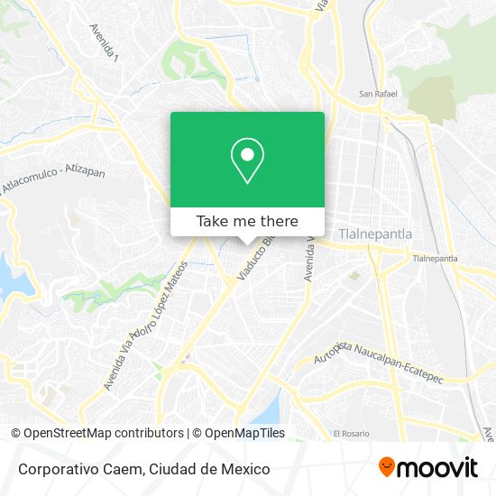 Corporativo Caem map