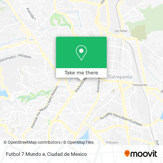Futbol 7 Mundo e map