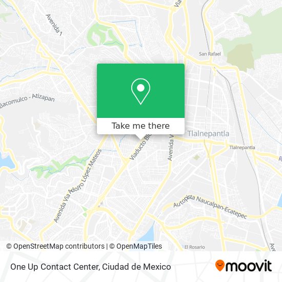 Mapa de One Up Contact Center