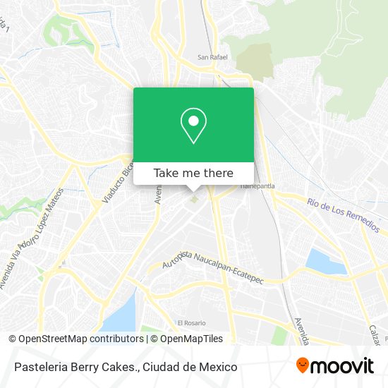 Pasteleria Berry Cakes. map