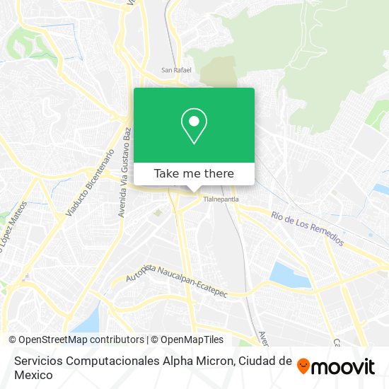 Servicios Computacionales Alpha Micron map
