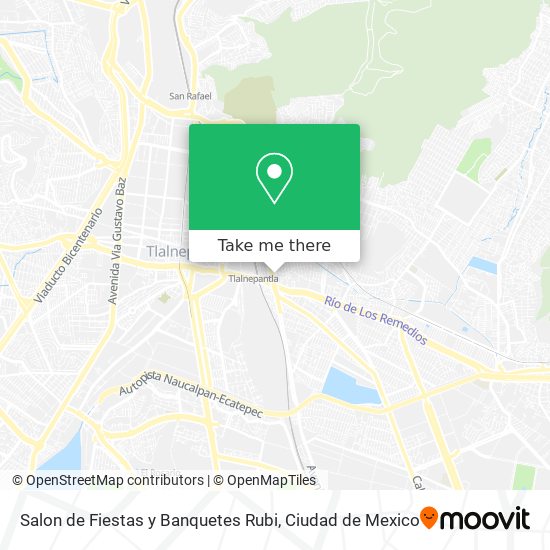 Salon de Fiestas y Banquetes Rubi map