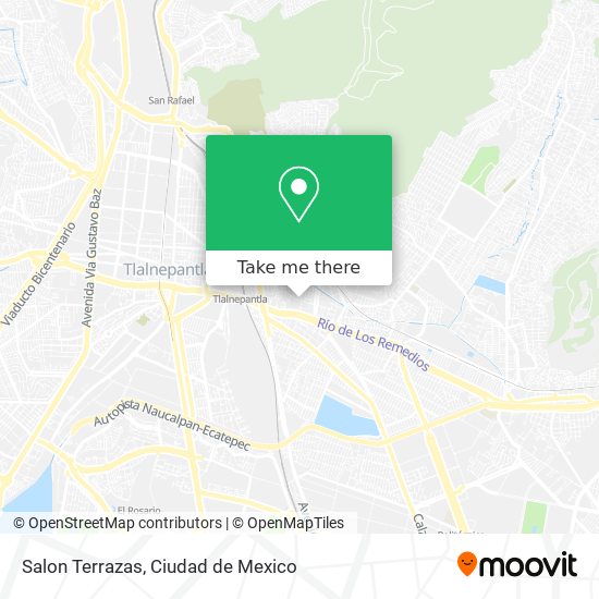 Salon Terrazas map