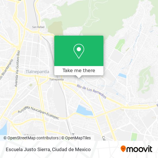 Escuela Justo Sierra map