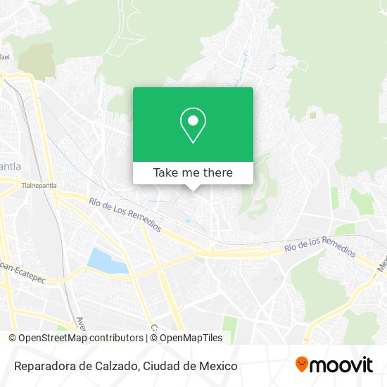 Reparadora de Calzado map