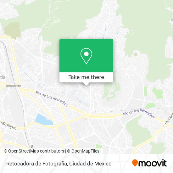 Mapa de Retocadora de Fotografia