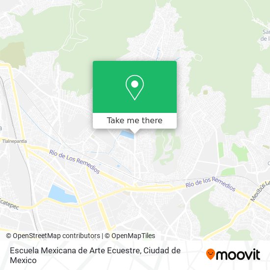 Escuela Mexicana de Arte Ecuestre map