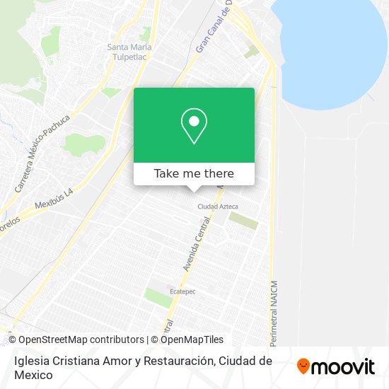 Iglesia Cristiana Amor y Restauración map