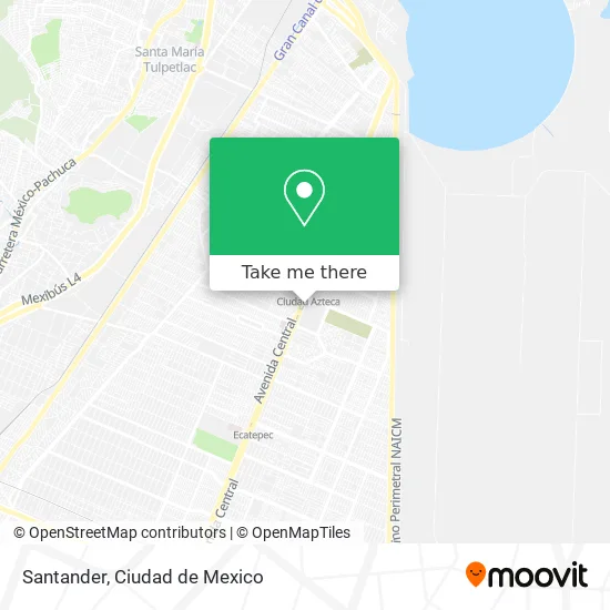 Santander map