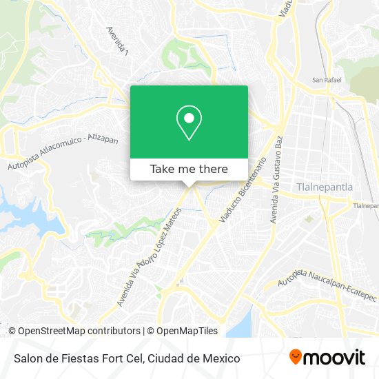 Salon de Fiestas Fort Cel map