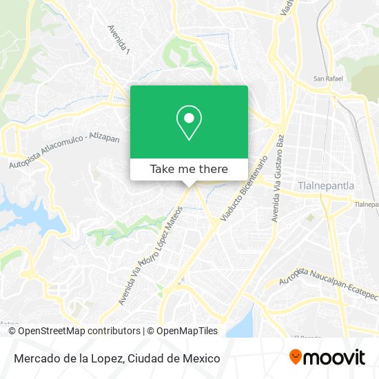 Mercado de la Lopez map