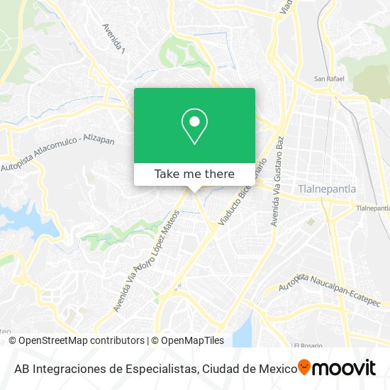 AB Integraciones de Especialistas map