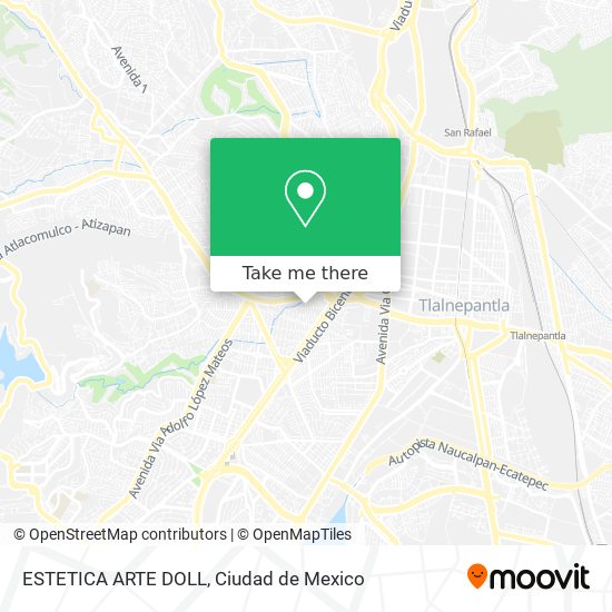 ESTETICA ARTE DOLL map