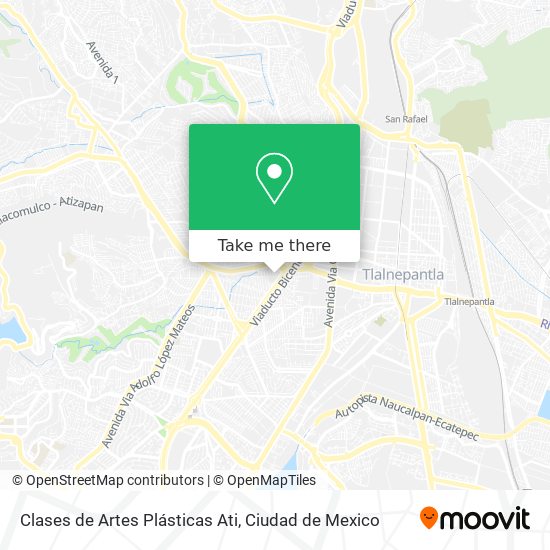 Mapa de Clases de Artes Plásticas Ati