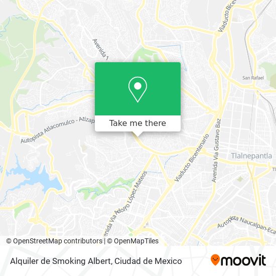 Alquiler de Smoking Albert map