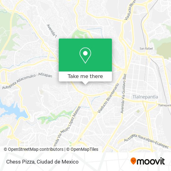 Mapa de Chess Pizza