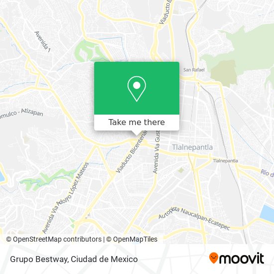 Mapa de Grupo Bestway