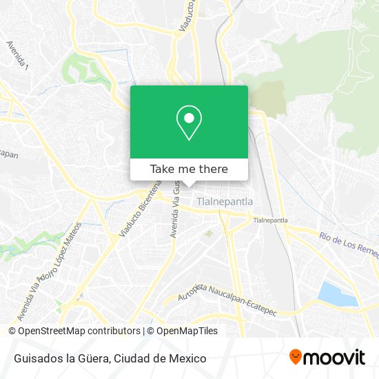 Guisados la Güera map