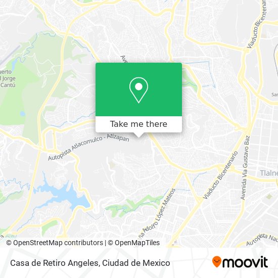 Mapa de Casa de Retiro Angeles