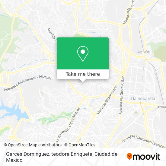 Garces Dominguez, teodora Enriqueta map