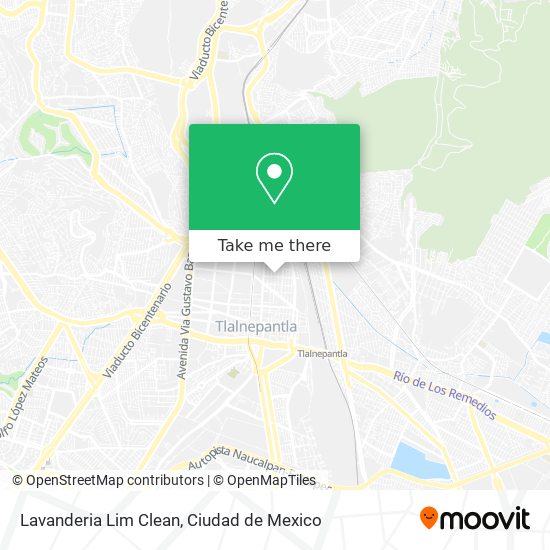Lavanderia Lim Clean map