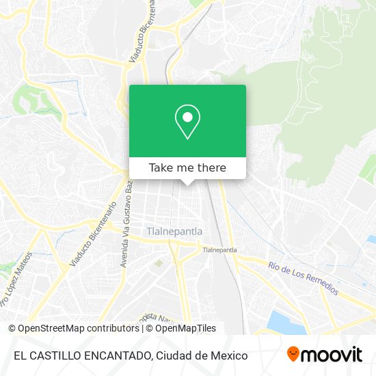 Mapa de EL CASTILLO ENCANTADO