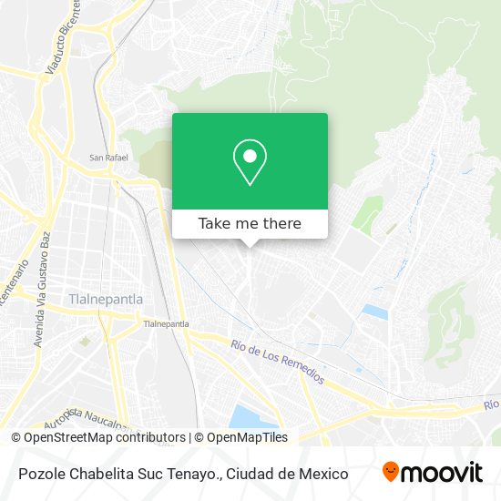 Pozole Chabelita Suc Tenayo. map
