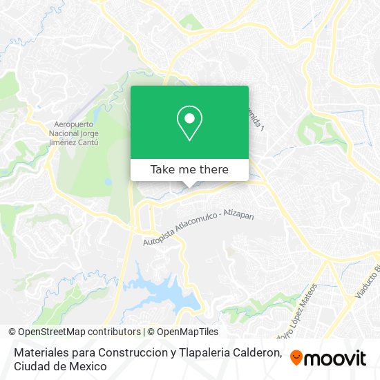 Materiales para Construccion y Tlapaleria Calderon map
