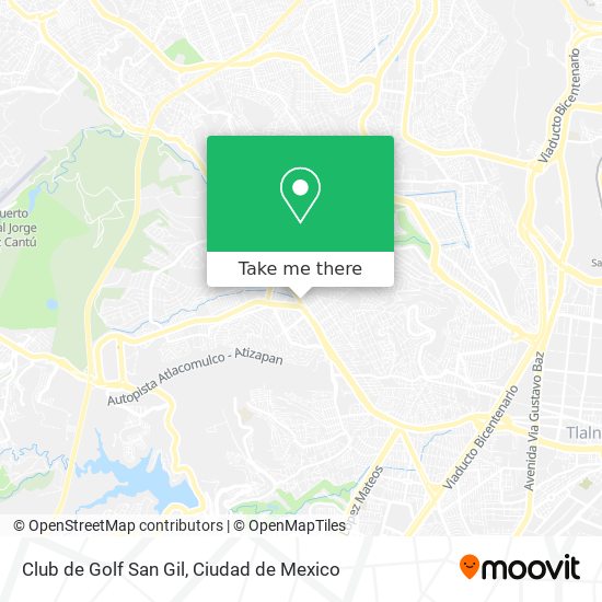 Club de Golf San Gil map