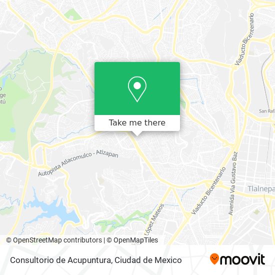 Mapa de Consultorio de Acupuntura