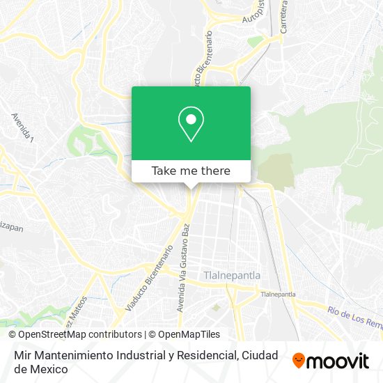 Mir Mantenimiento Industrial y Residencial map